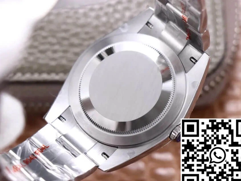 EW Silver 41MM Oyster Dial Perpetual M124300-0001 Rolex Factory 0502